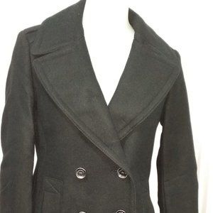 100% Authentic Brand New Womens Burberry Brit Tumble Bridge Black Peacoat Sz 02